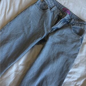 Edikted Light Blue Women Jeans